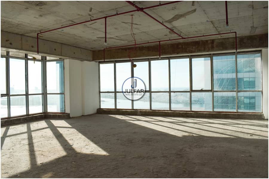 7 2 Shell & Core Offices FOR RENT Julphar Tower RAK.