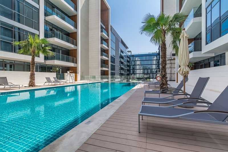 11 Largest 1BR with Terrace Facing the Swimming Pool