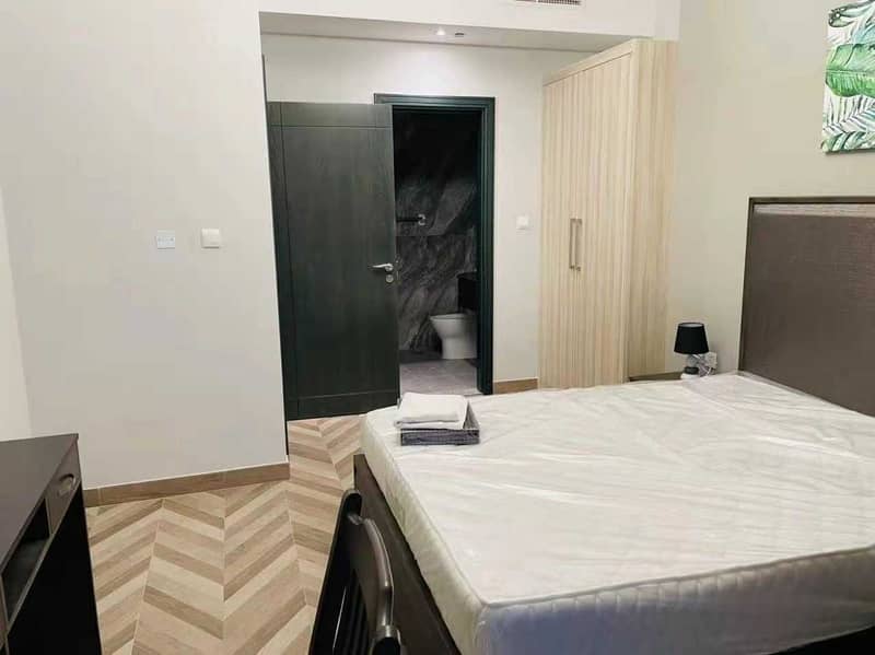 2 Brand new Fully Furnished 1 bedroom high floor