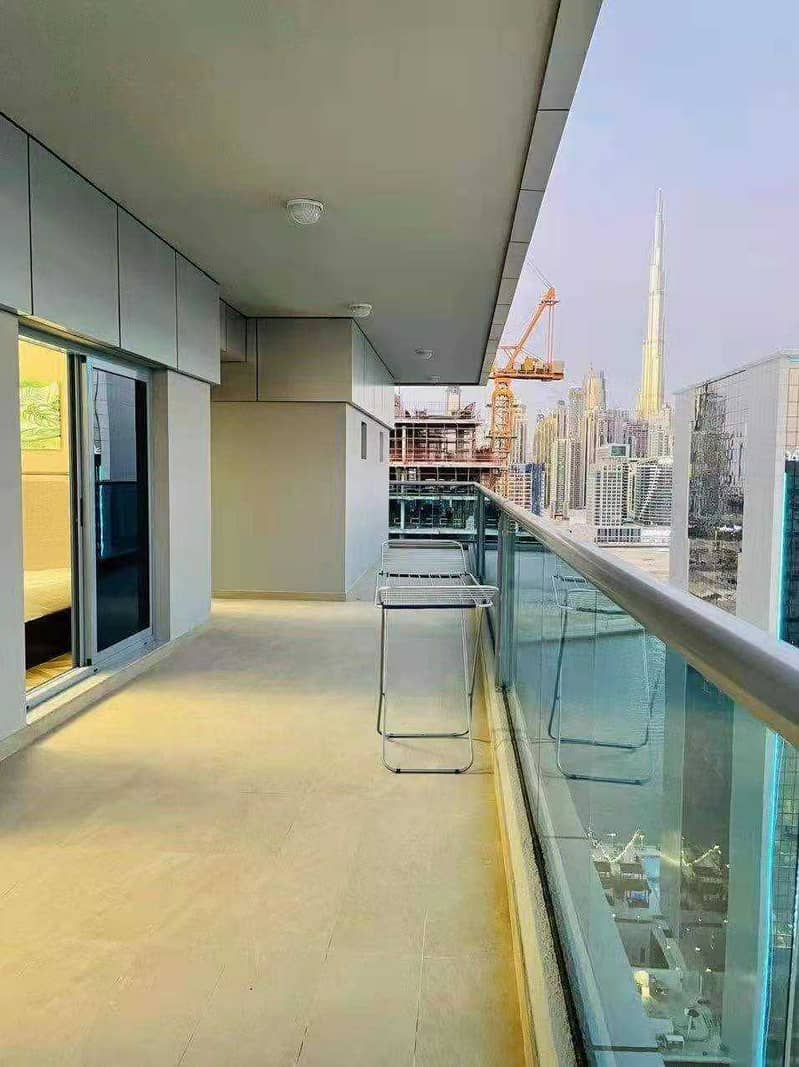 3 Brand new Fully Furnished 1 bedroom high floor