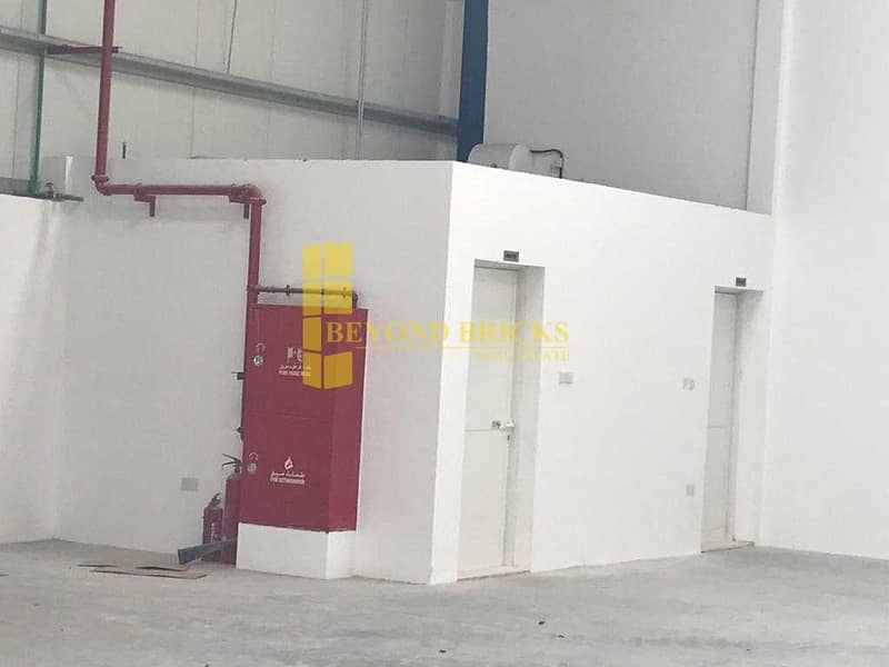 4 Fully Secured Warehouse with Pantry and Toilet