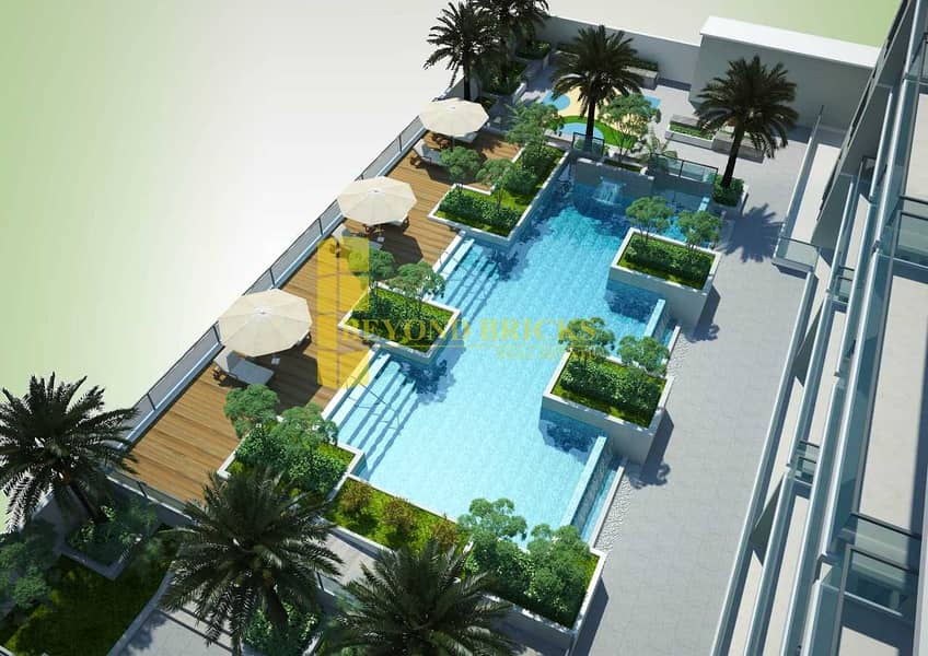 2 Dar Al Jawhara Budget-friendly 2BHK with Full Swimming Pool View