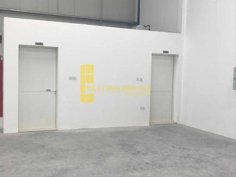 6 Huge and Fully Secured Warehouse with Mezzanine Area