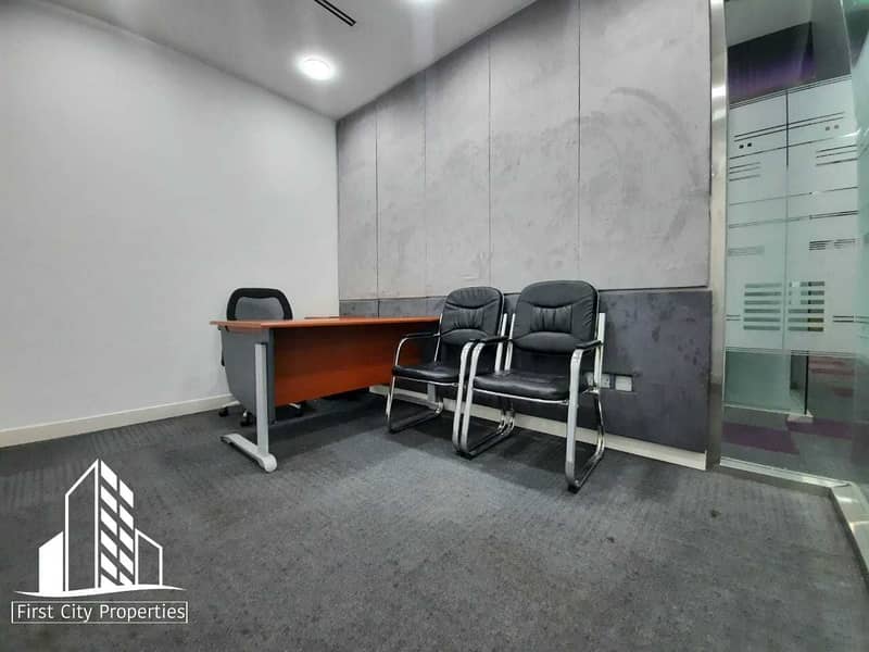 Spectacular Fitted Offices in  Khalidiyah Street