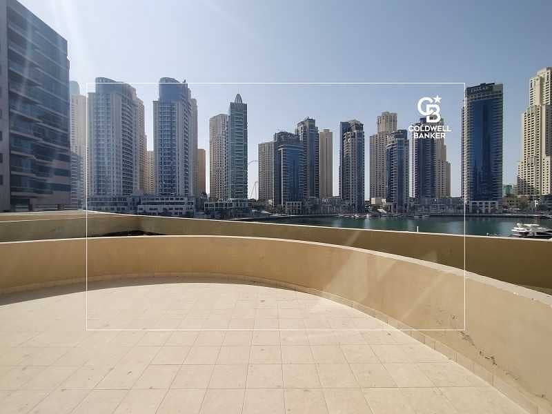 3 Full Marina View | Large Terrace |  2 months free