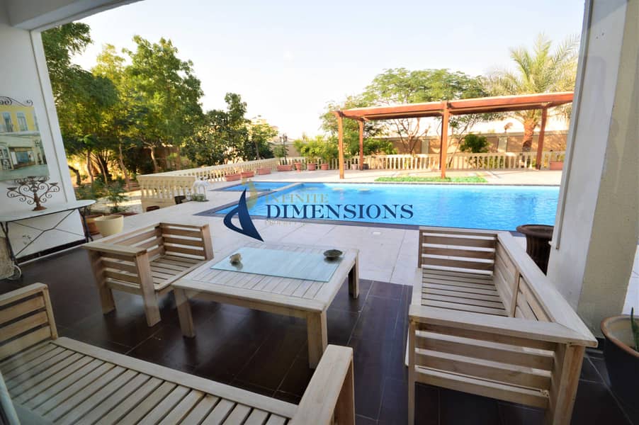 6 Amazing Luxurious 5BR Villa I Swimming Pool I Balcony  I Garden
