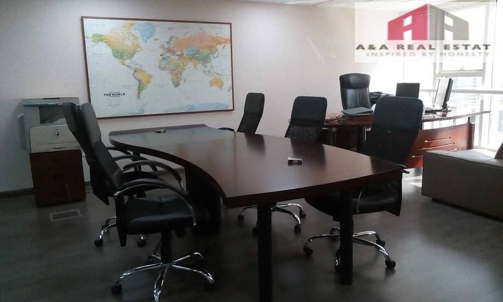 3 Furnished Office for Rent in Gold crest Executive
