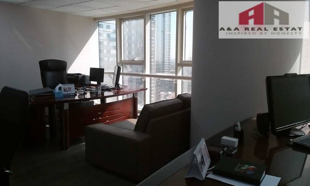 6 Furnished Office for Rent in Gold crest Executive