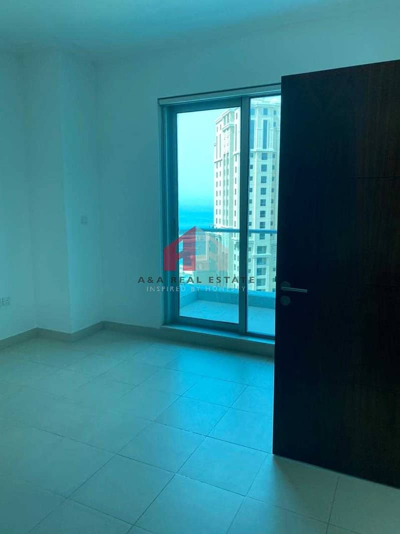 4 Full JBR View |Large Layout | Vacant and High Floor