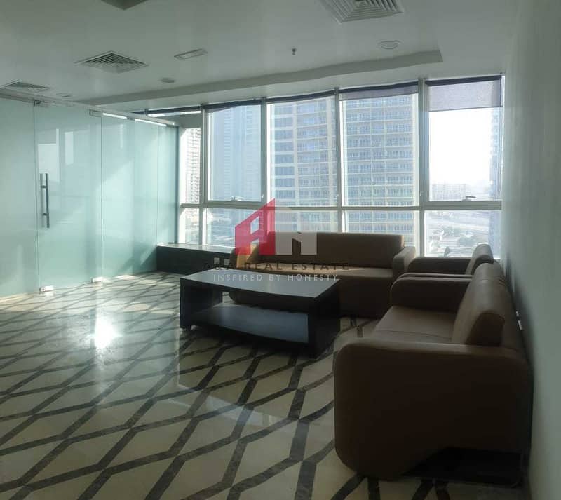 11 Furnished & partitioned office for Rent in Fortune Tower