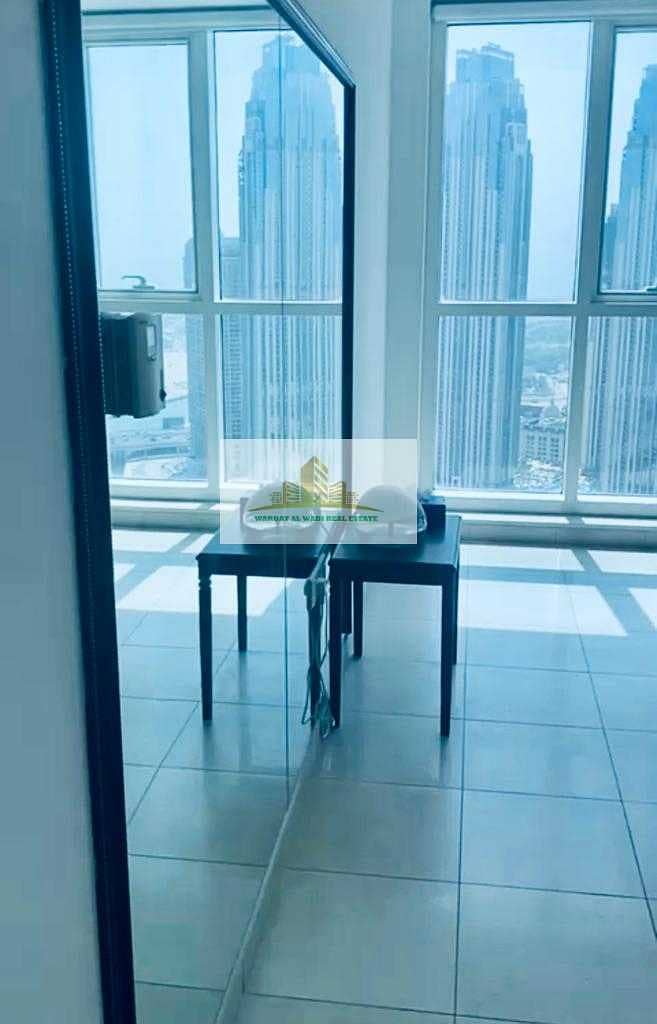 6 Churchil Tower Fully Furnished 2 Bedroom Full View 80K