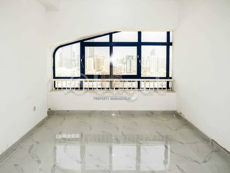 6 1-Month Free | Renovated | Good View | Madinat Zayed Area