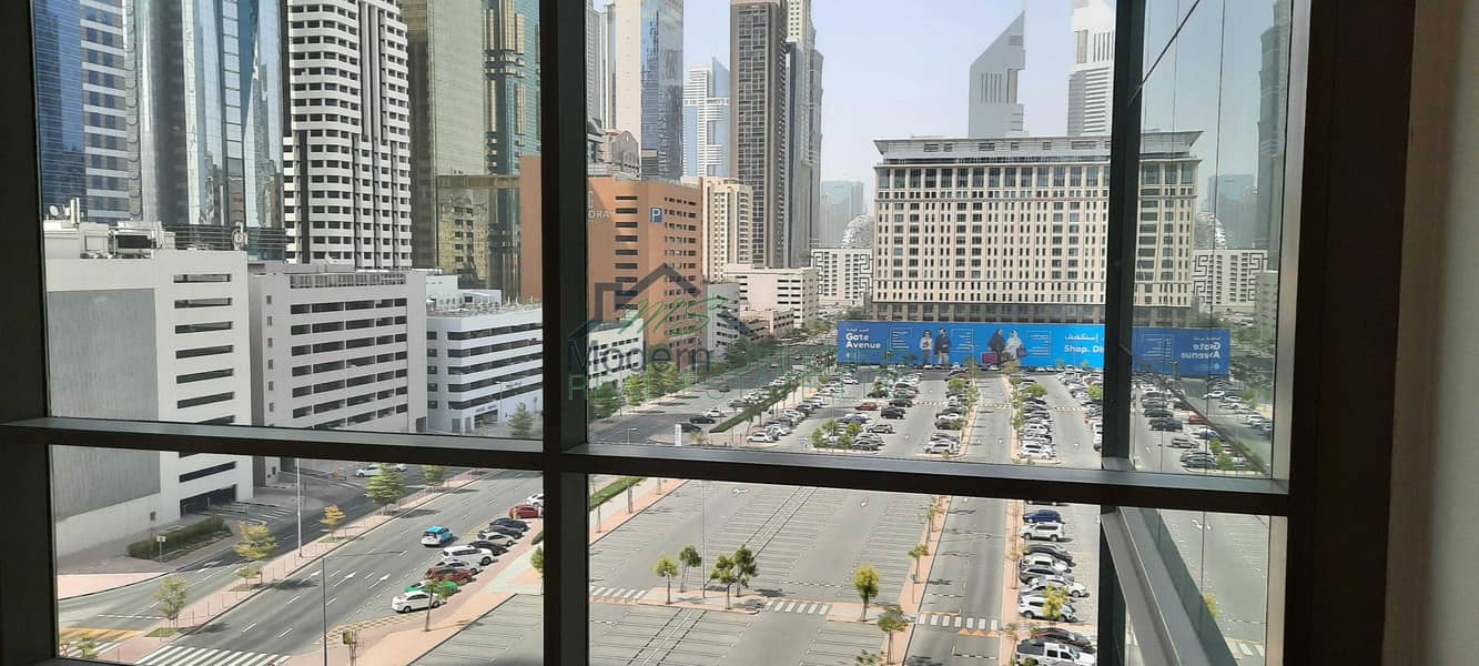 27 Fitted Office | Facing the DIFC Metro | Great Location | Open View