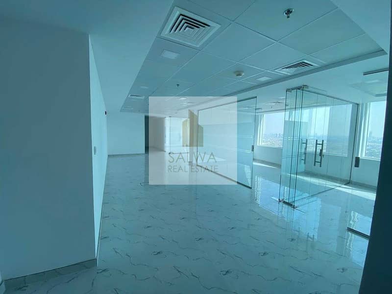 6 Brand New office - with Partition - High Floor