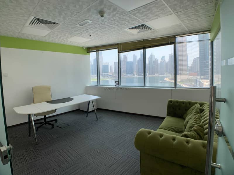 16 Partly furnished office| Canal View| Call Today