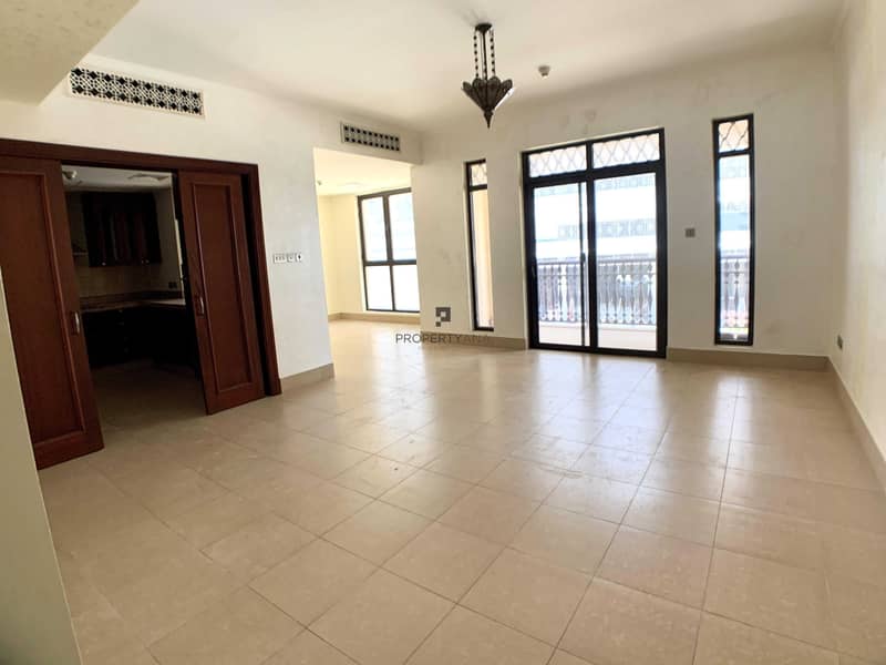2BR unfurnished apartment