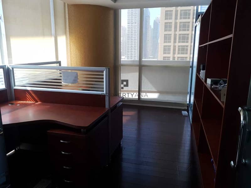 3 Fitted - Furnished office space |Good Price