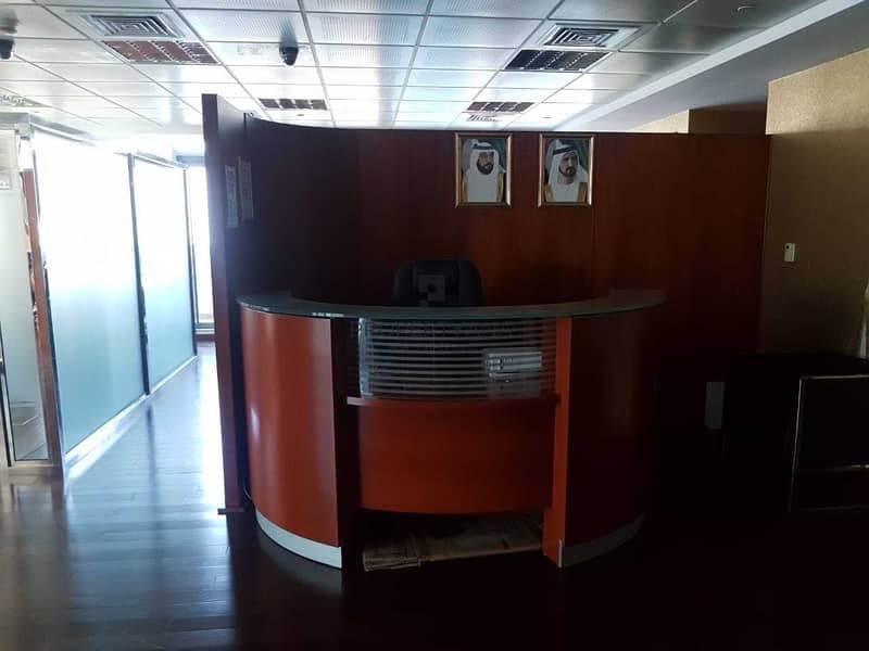 8 Fitted - Furnished office space |Good Price
