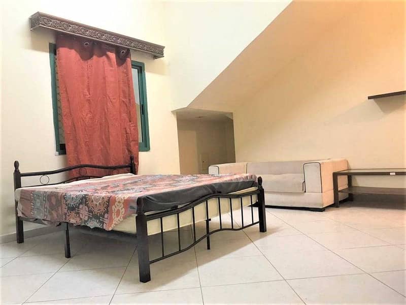 11 Direct From Owner | Fully Furnished Studio in Muroor behind Mushrif Mall