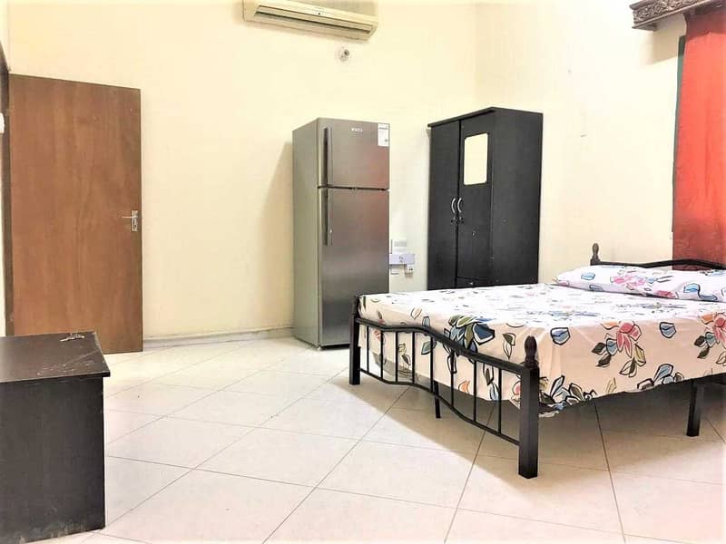 12 Direct From Owner | Fully Furnished Studio in Muroor behind Mushrif Mall