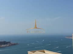 Sea View | High Floor | Unfurnished 2BR| Keys in hand