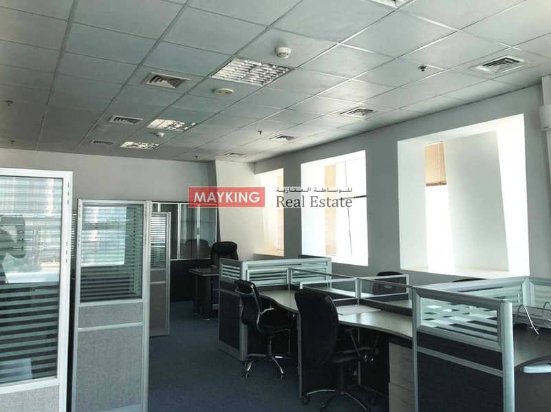 3 Furnished Office with Partition