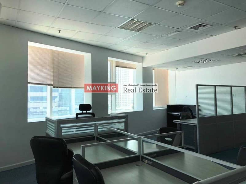 5 Furnished Office with Partition