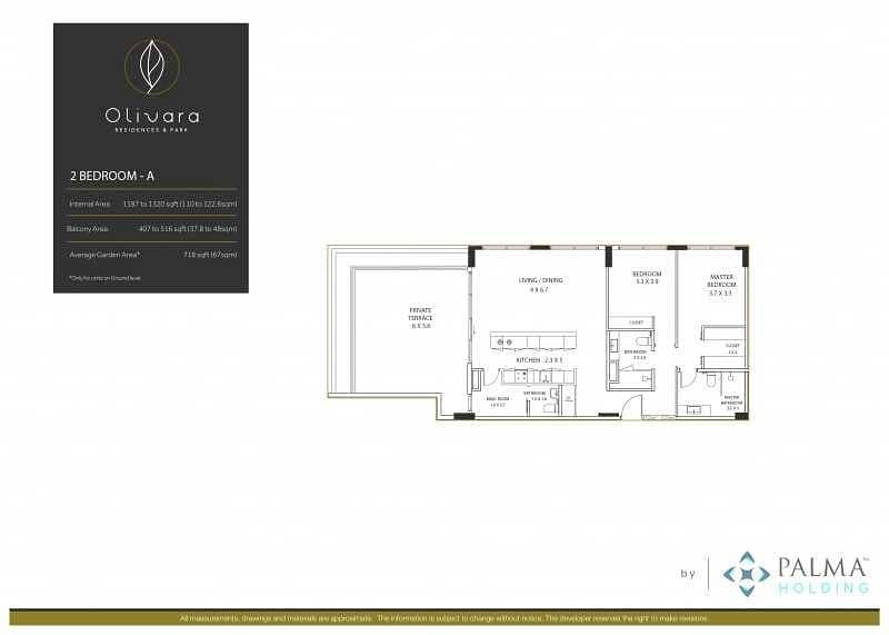 12 New Development|Olivara Residences and Park | 2 bed