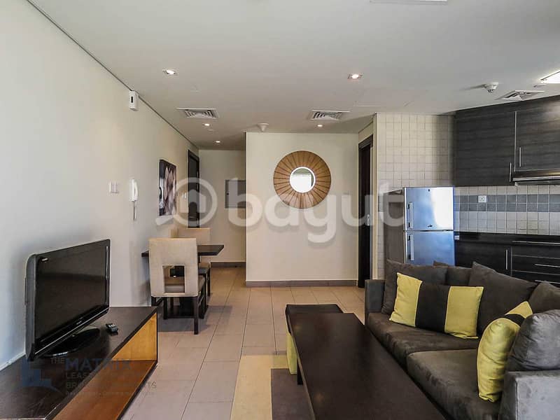 1 BEDROOM NEAR CRICKET STADUIM - THE BRIDGE - AED 36