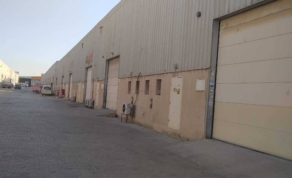 3 Secured and High Powered Warehouse with Small Office and Washroom