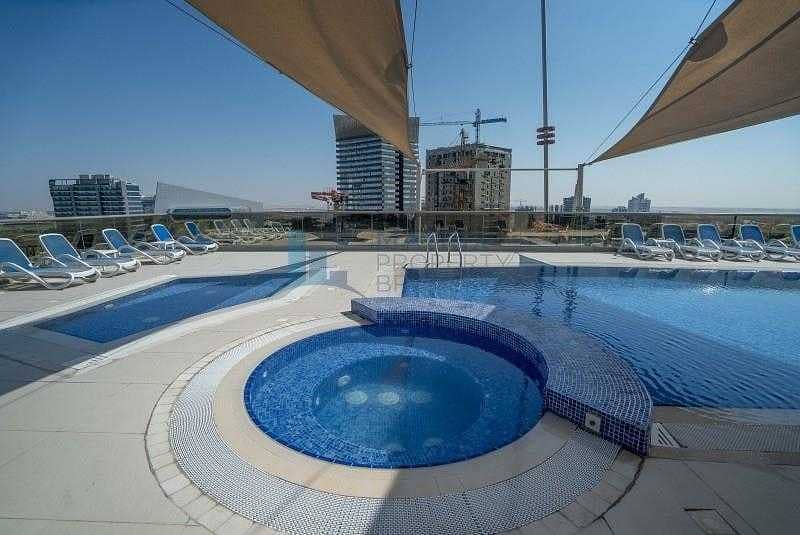 9 FULLY FURNISHED 1BR - THE SPIRIT TOWER - AED 40