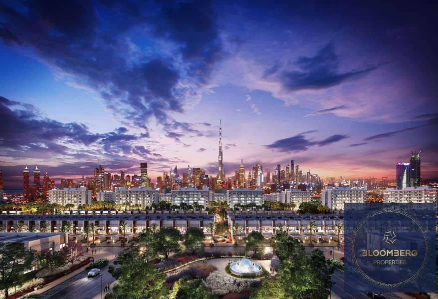 2 Townhouse with Burj khalifa view | Payment plan