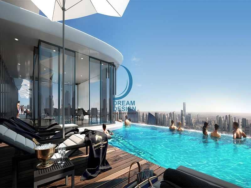 4 2 & 3 BR Furnished Apartments At Damac Tower