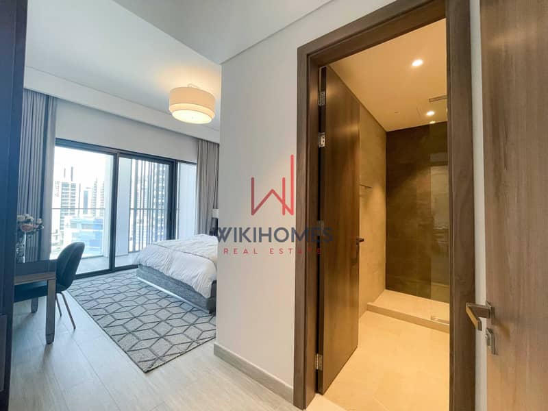 9 1 Month Free | Fully Furnished | Canal & Burj View |  Spacious | Bright