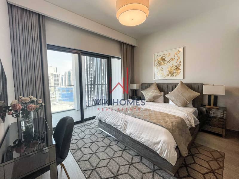 11 1 Month Free | Fully Furnished | Canal & Burj View |  Spacious | Bright