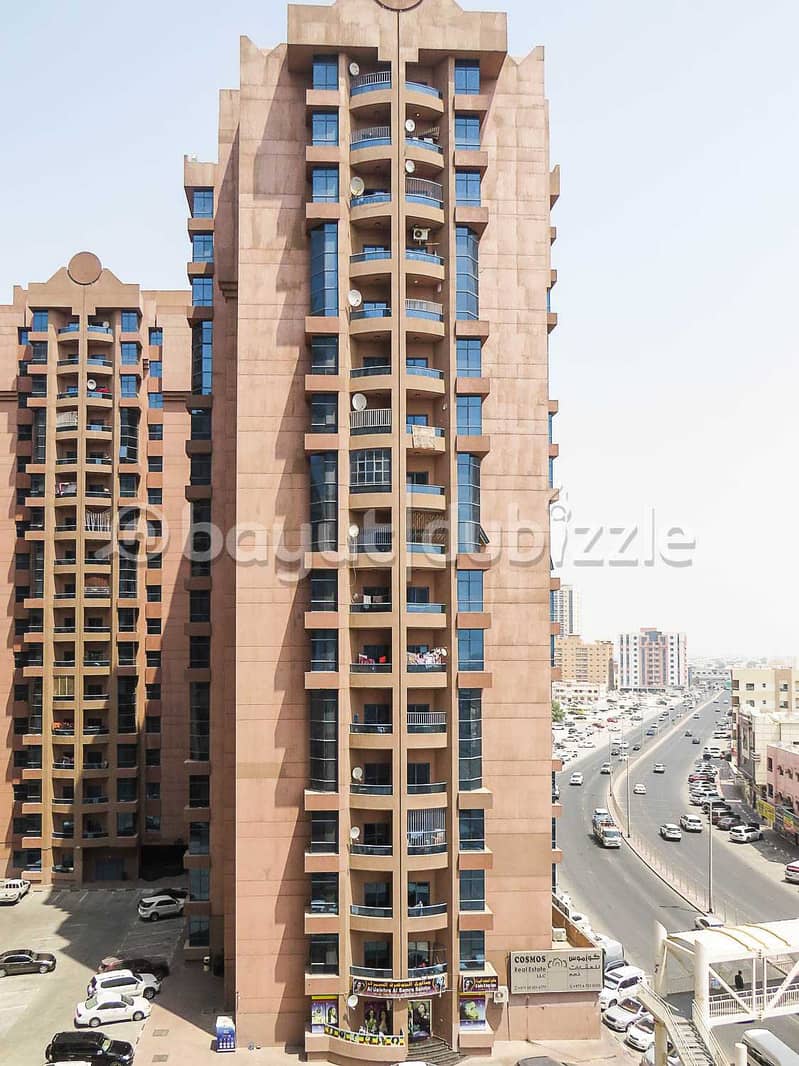 DISTRESS DEAL. . . AVAILABLE RENTED ONE BEDROOM HALL IN NUAIMIYA TOWER AJMAN
