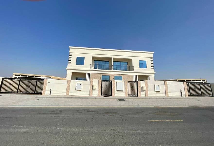 Brand New 5 Bedrooms Villa is available for rent in Altai Sharjah for 120,000 AED