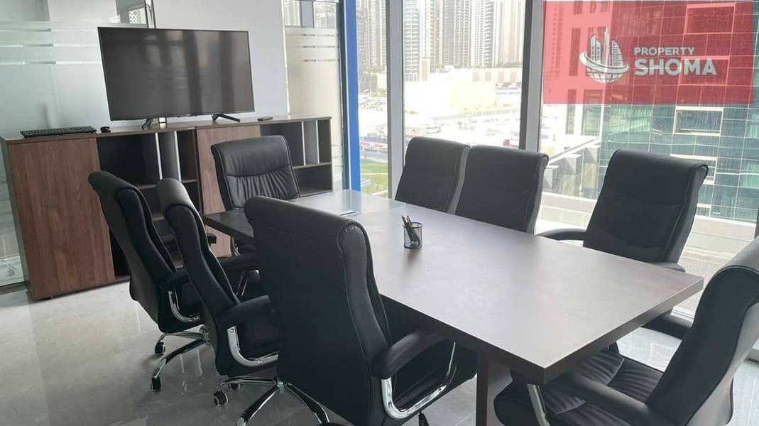 3 furnished office | For Rent| in Executive bay tower