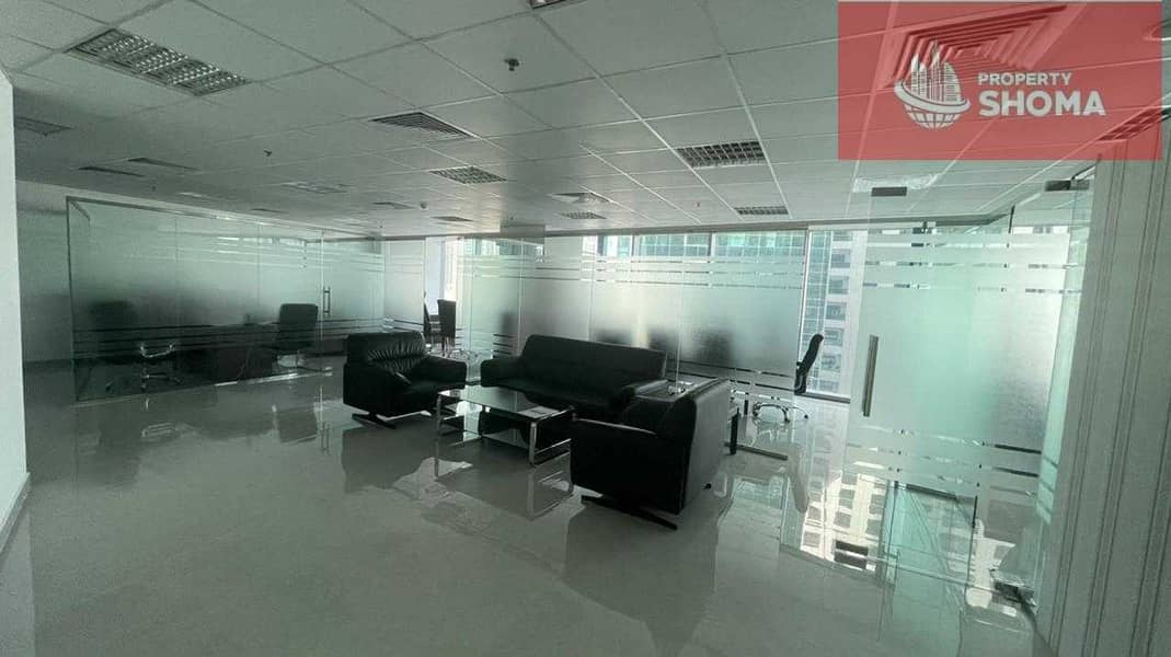 5 furnished office | For Rent| in Executive bay tower