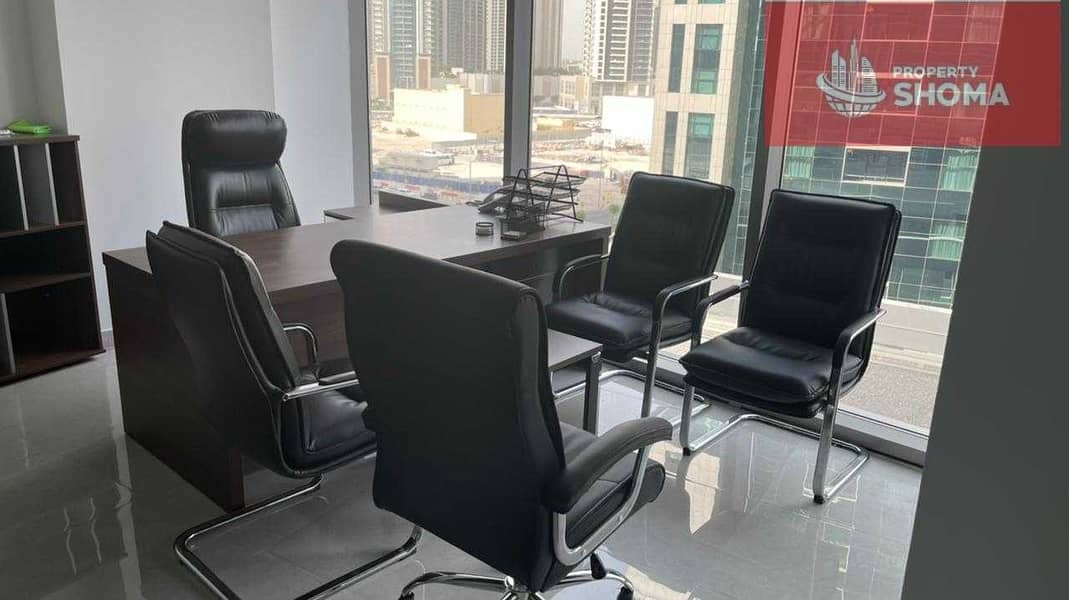 6 furnished office | For Rent| in Executive bay tower