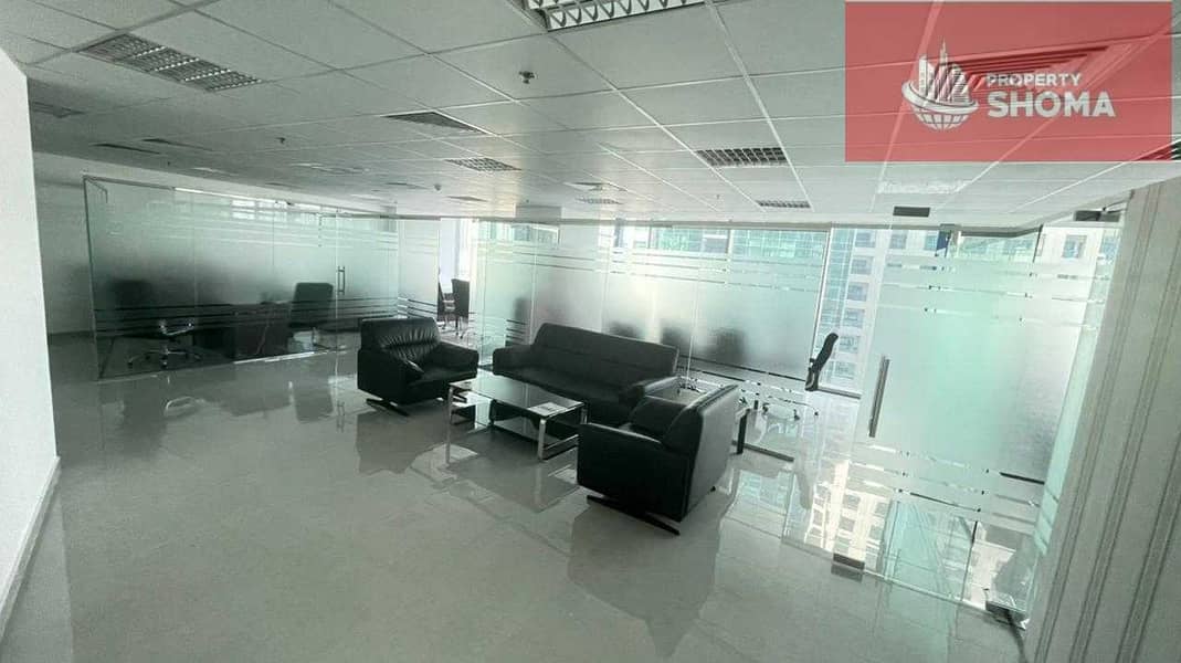 9 furnished office | For Rent| in Executive bay tower