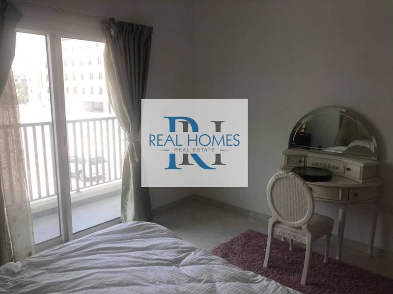 10 Furnished 1 Bedroom with Balcony!  Monthly 5500 with All bills