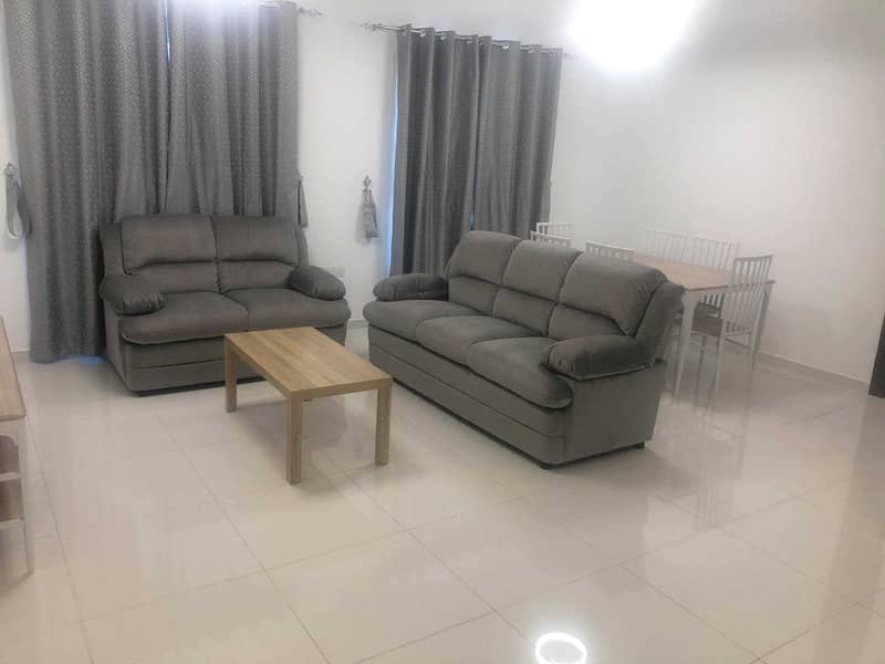 8 Furnished 1 Bedroom with Balcony! Parking !  Monthly 4500