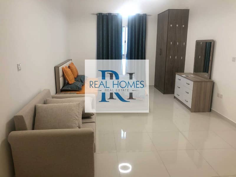 3 Furnished Studio! DEWA Connected! Brand New Furniture! Monthly 3200