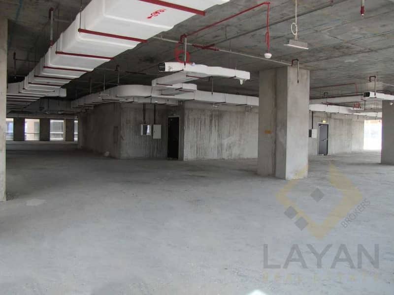 5 Half floor in Luxury Bay Square AED 85 per sqFt