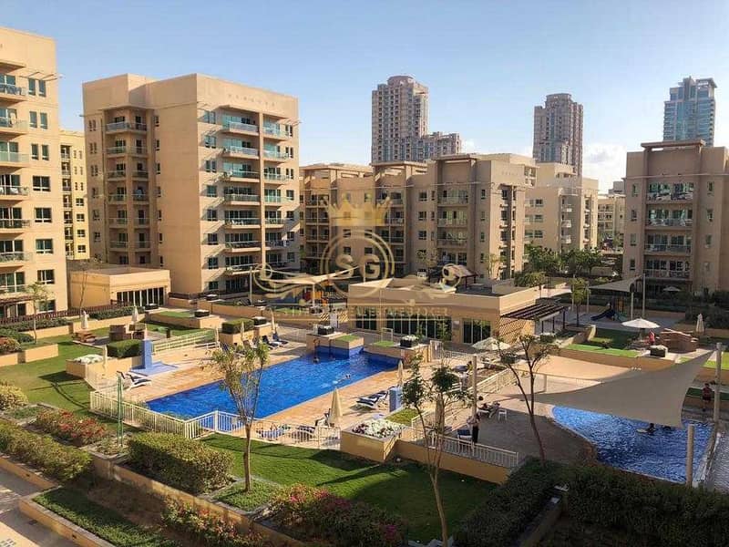 Spacious 1 BR | With Balcony | Garden and Pool View