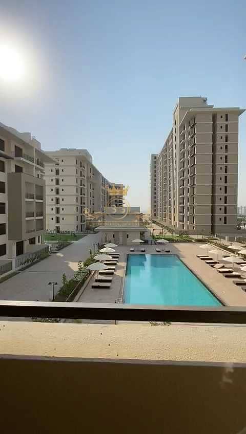 2 Brand New | 1 Bedroom with Two Balcony | Swimming Pool Facing