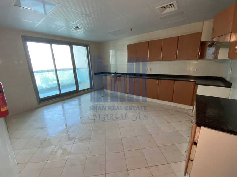 12 Free AC | 3 bedroom sea view Corniche Tower