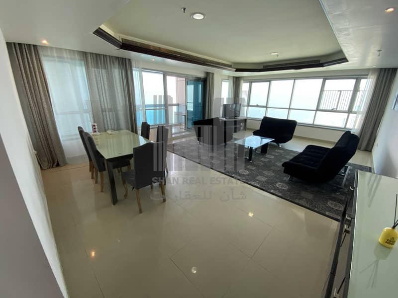 2 WIFI | 2 Bedroom | Sea View | Beach Front | Corniche Tower