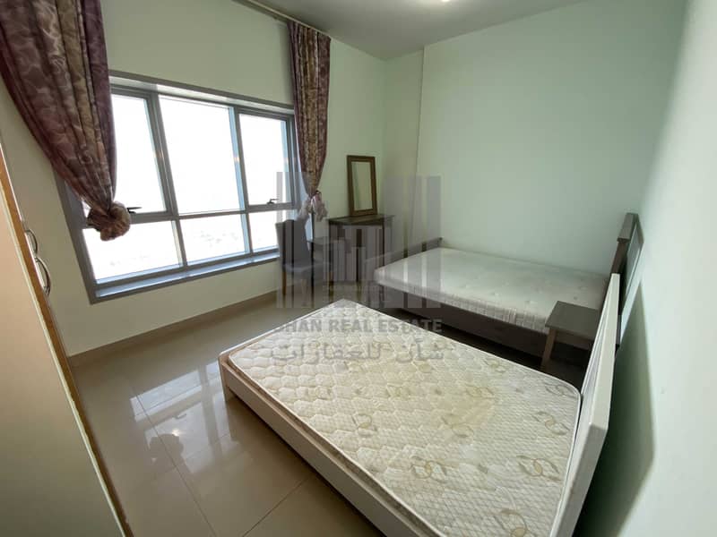 6 WIFI | 2 Bedroom | Sea View | Beach Front | Corniche Tower
